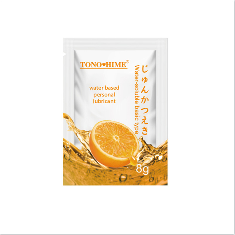TONOHIME Lubricante afrutado Bolsa 8ml Lubricante corporal portátil Juguetes sexuales para adultos al por mayor image 8