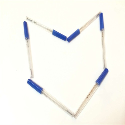 Export hospital mercury glass thermometer for adults and children underarm oral measurement thermometer thermometer thermometer probe