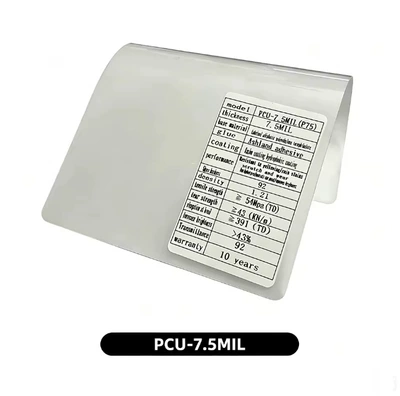 Car paint protective film – self-adhesive TPU protective film - pcu-polycarbonate75mil-152cm15m5-inches49-inches