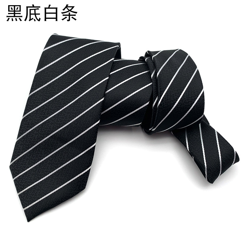 ネクタイの男性の正装のビジネスのシャンパンのコーヒーの茶色のストライプの花の職業のスーツのシャツの手は価格の幅の版の8CMを打ちます。