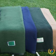 ✅羊毛羊绒毯保暖毯子应急防汛救灾野营宾馆09军绿色公用被装毯子