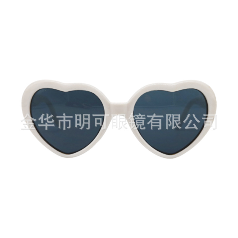 Gafas de Sol para Fiesta con Forma de Corazón 14.3x6 cm de Plástico y AC, Decorativo, para Fiestas y Moda