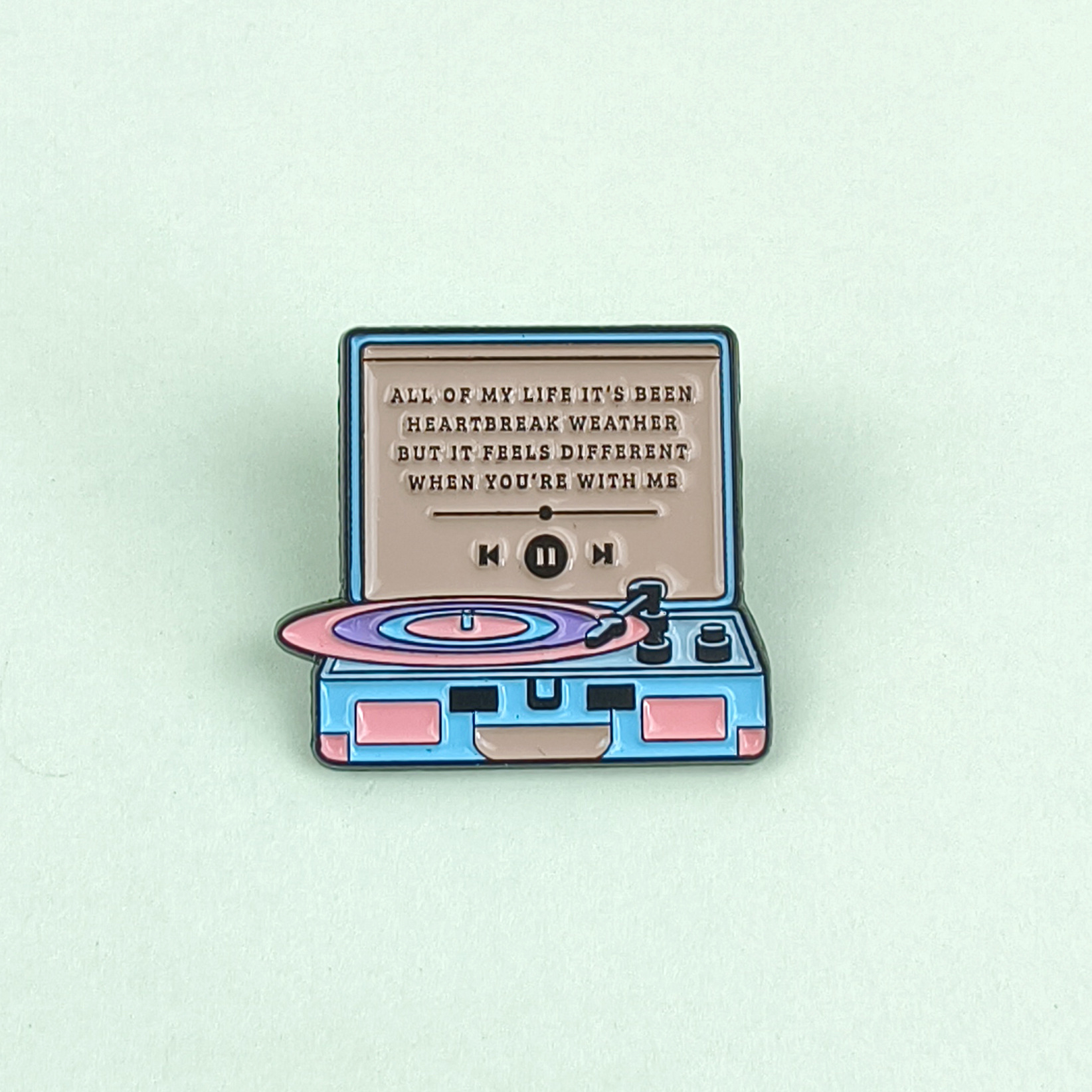 Insignia de serie de equipos electrónicos de dibujos animados, forma creativa, cinta, cámara, accesorios de teléfono, broche de aleación, lugar transfronterizo