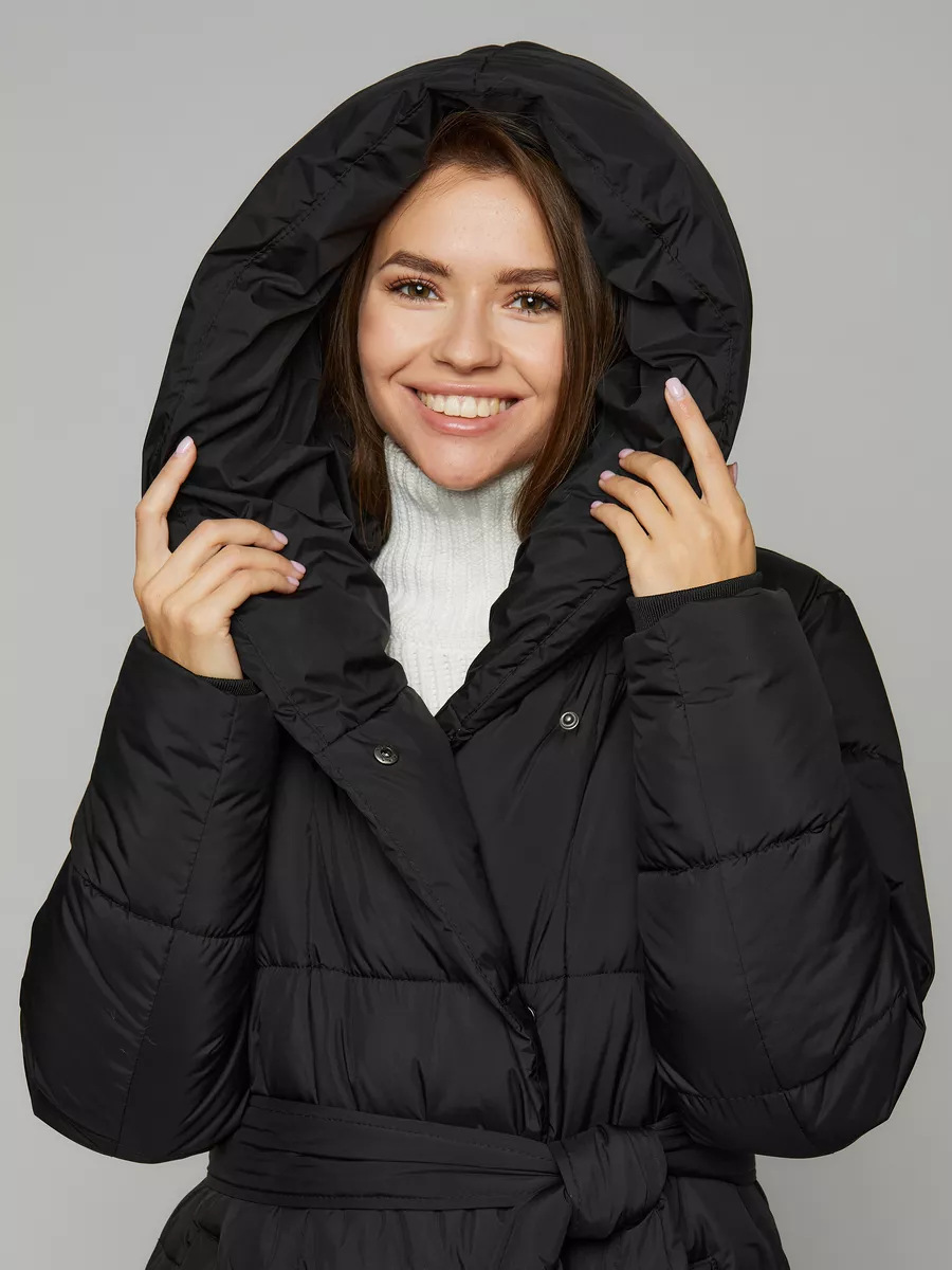 Vêtements pour femmes Veste d'hiver Veste en coton pour femmes Veste longue en coton rembourrée pour femmes Veste chaude à fermeture éclair_voghion.com