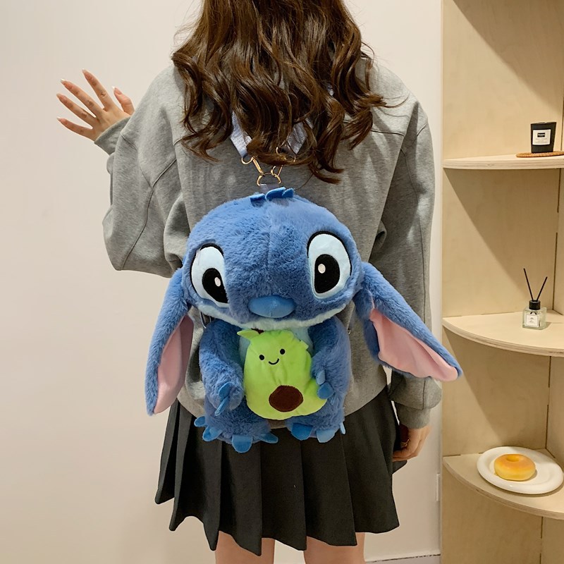Pequeña venta al por mayor Stitzi felpa dibujos animados mochila niña linda ins bandolera regalo para padres e hijos image 40