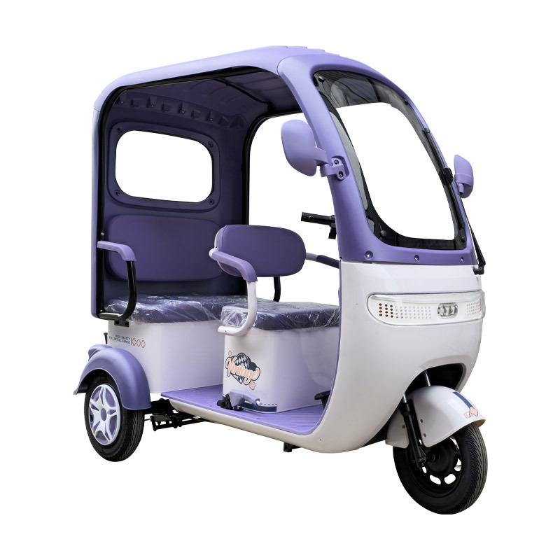 2026 legendario triciclo eléctrico ocio triciclo de batería de doble fila de triciclo eléctrico fuente de fábrica en stock
