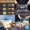 Food grade PE material + thickened zipper slide type