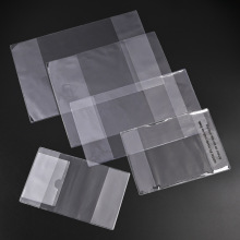 厂家专业生产Eva书皮套透明磨砂笔记本胶套PEVA证件笔记本软膜外