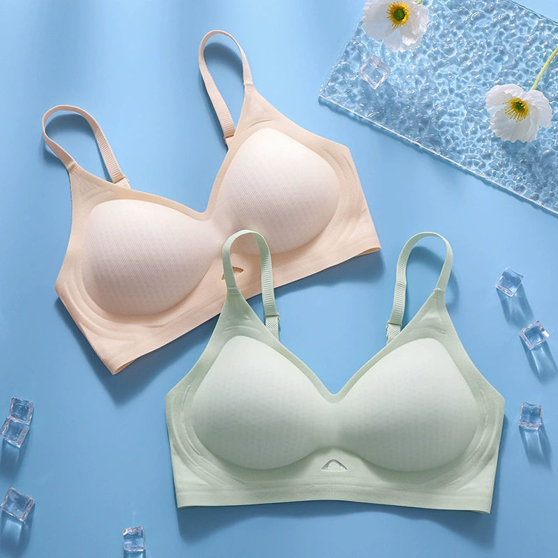 Underwear, push up bra, supporting wireless bra, sexy bra top