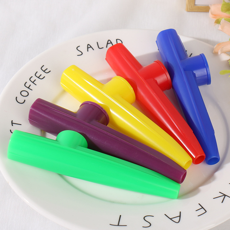 Flauta de plástico Orff material didáctico instrumento de percusión infantil kindergarten jugando material didáctico plástico kazudi