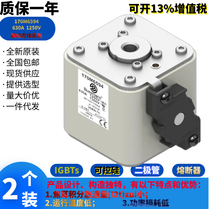 美国Bussmann熔断器170M6590