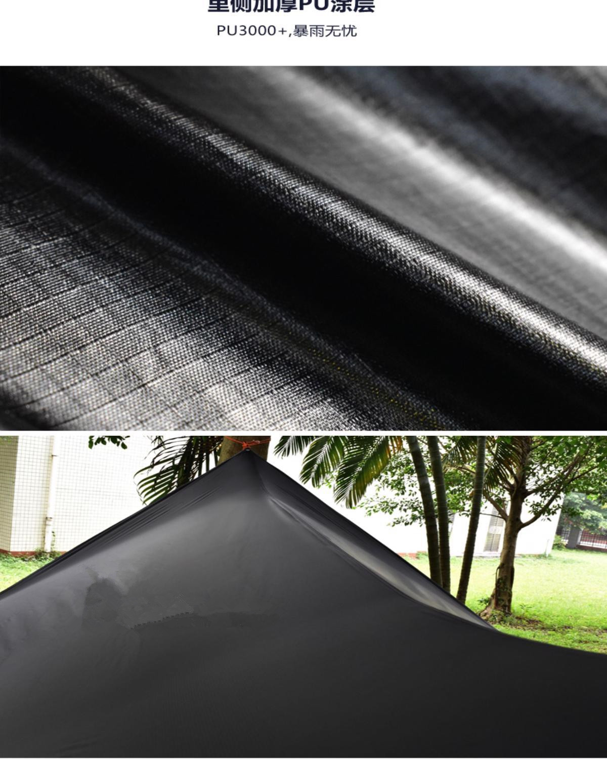 Outdoor Large Canopy Tent, Beach Sunshade, Camping Picnic Windproof Equipment, Courtyard Outdoor Uv Protection
