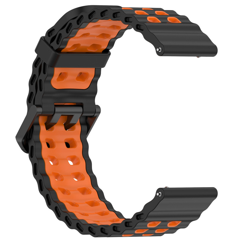 Huawei GT5/GT4/GT3/GT2 シリコン時計ストラップ watch3/4pro ユニバーサル Samsung 22mm 時計ストラップに適しています。|undefined