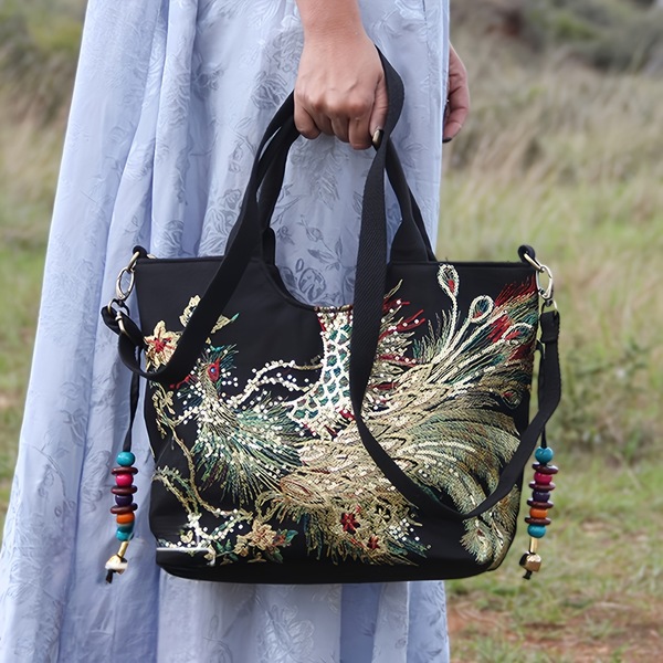 capacious ethnic straps