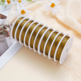 diy饰品配件钢丝线材串珍珠水晶珠宝引线钢丝软线牵引线手工定型