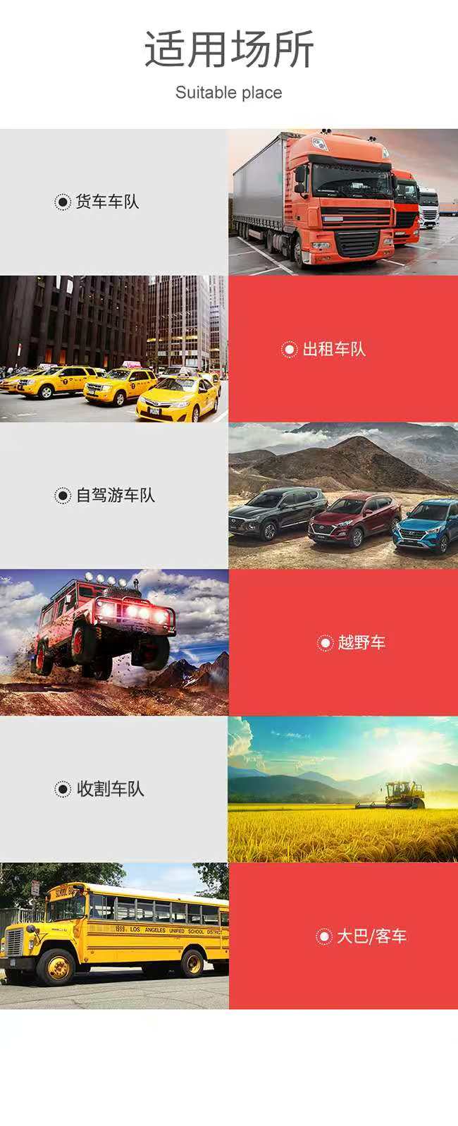 Intercom Radio, Vehicle Radio, Public Network Radio, High-Power Outdoor Radio, Fleet Radio, Universal Network Radio, Car Radio