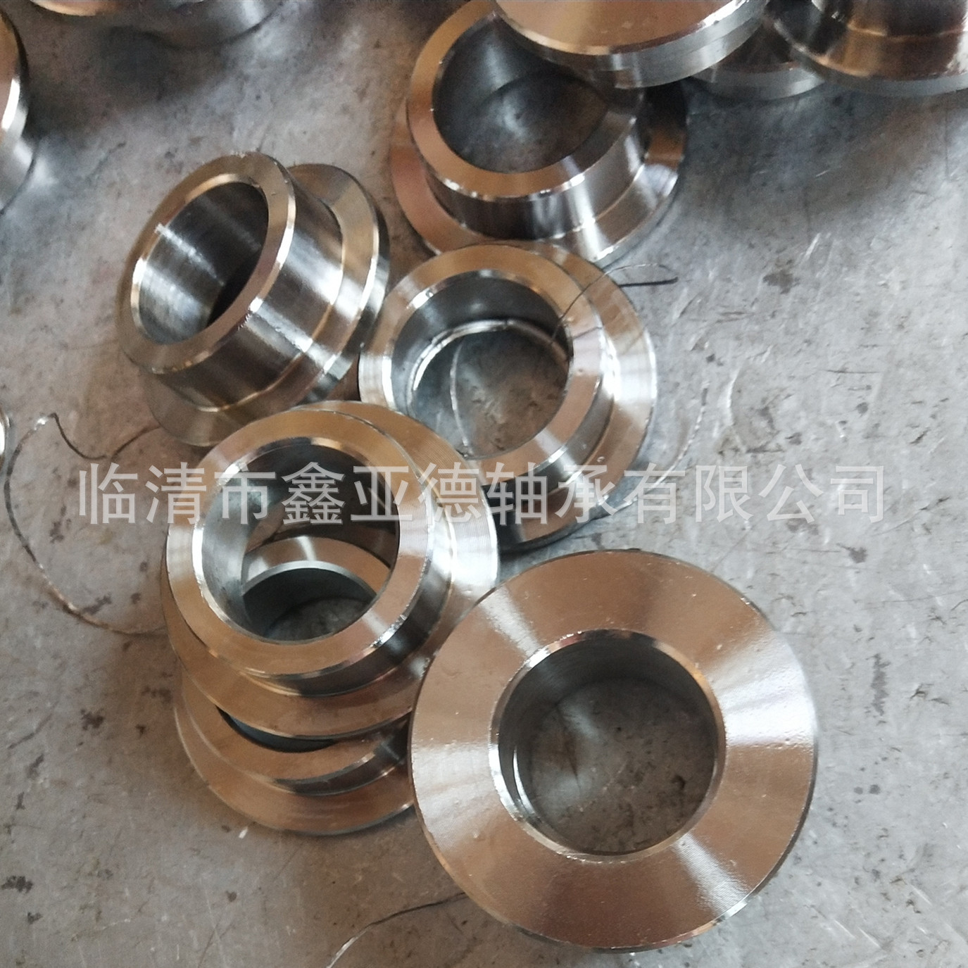 山东厂家生产销售  带法兰轴套  钢套 铁套  衬套  32.5x45x60x19