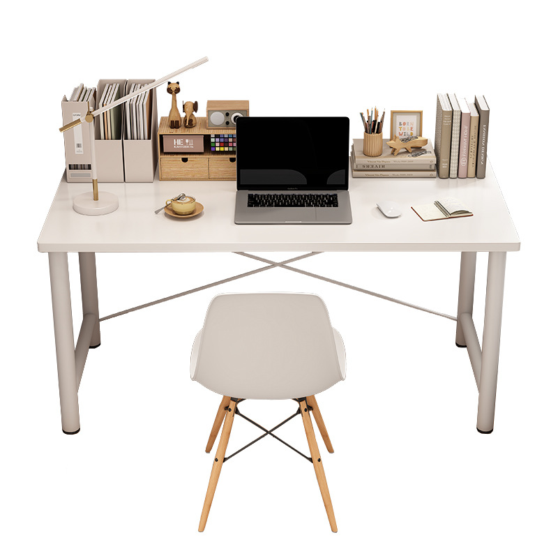 Escritorio simple casa Mesa chica dormitorio simple ins computadora escritorio pequeño apartamento mesa de estudio MESA de maquillaje blanco