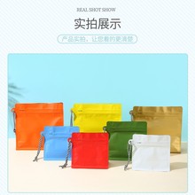 挂绳八边封袋咖啡茶叶通用食品包装袋定制防潮密封自立自封袋现货