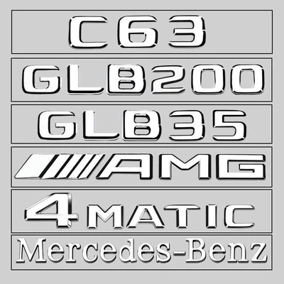 Car logo: Mercedes-Benz GLS350 GLS400 GLS450