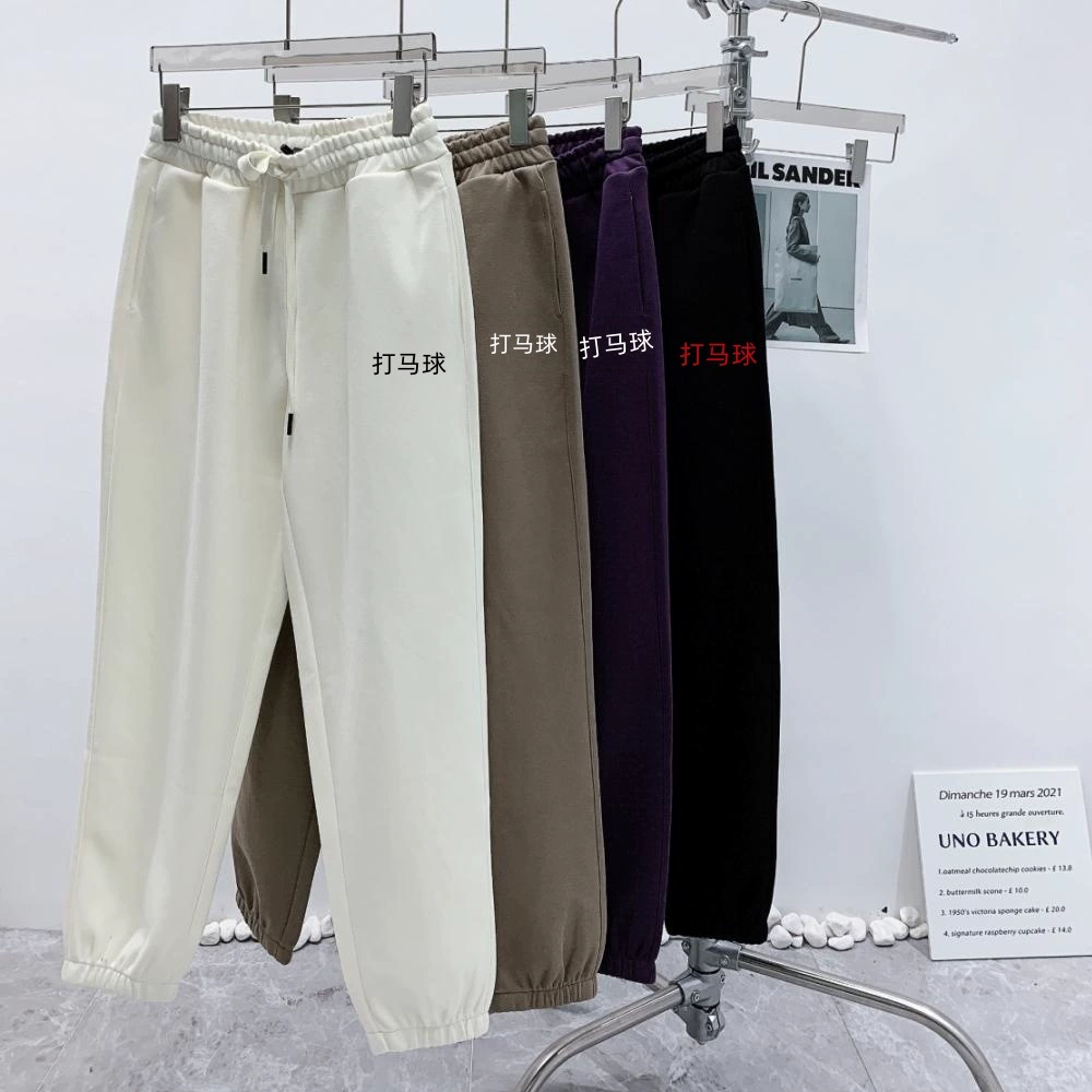Индивидуальные женские весенне-осенние штаны для ног, свободные универсальные повседневные брюки с вышивкой Для Игры В Поло, 2307, женские брюки