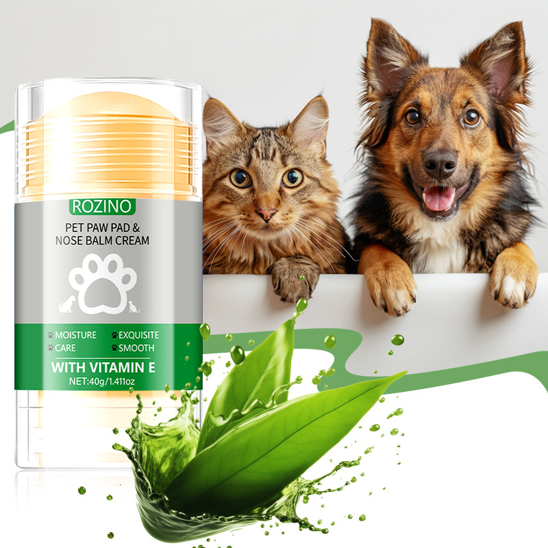 Patte de compagnie à base de plantes naturelles et crème de soins de la peau pour chiens chats 40g