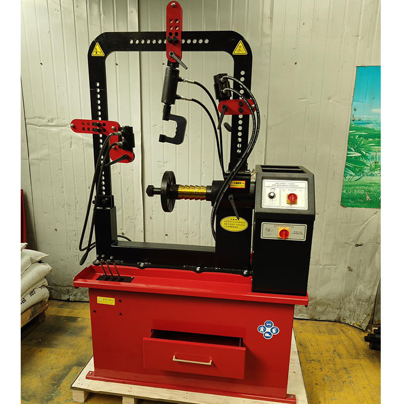 Máquina hidráulica de corrección de llantas, reparación profesional de aros de aluminio y acero, equipo de enderezado de ruedas