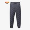 Lamb cotton pants-deep gray feet