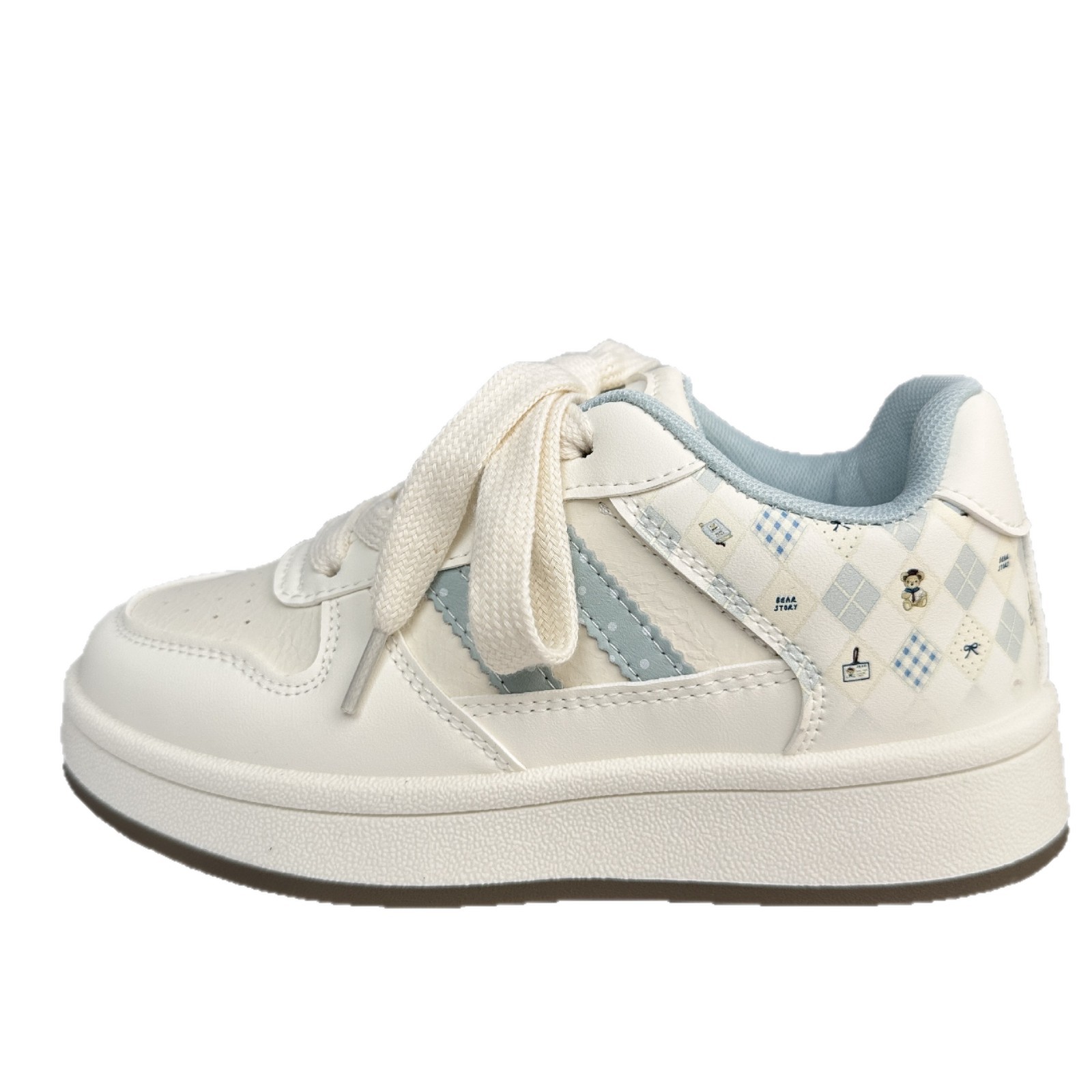 Zapatos casuales Yuanbo estudiantes 2025 nuevo diseño de nicho de estilo explosivo con suela gruesa de zapatos de skate