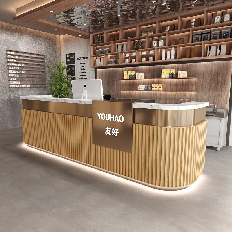 咖啡店酒吧收银台蛋糕店奶茶店餐厅前台健身房瑜伽馆接待台吧台|undefined