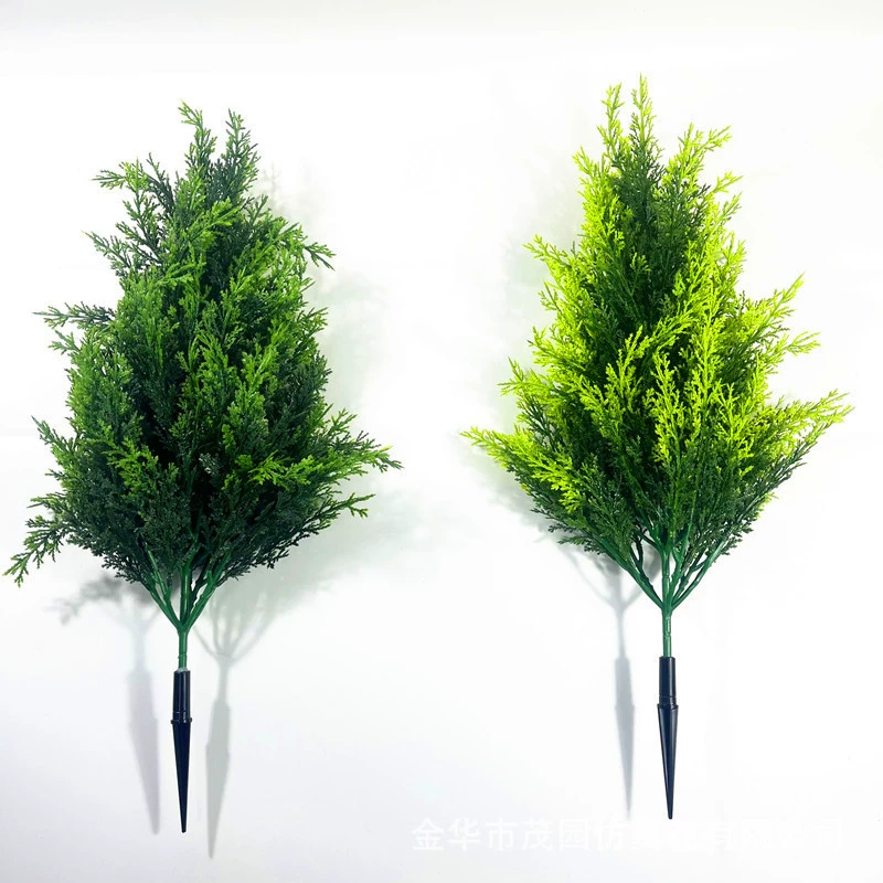 Amazon трансграничная рождественская елка отель от пола до пола украшения на открытом воздухе свадебное украшение поддельная сосна и кипарис новая рождественская елка