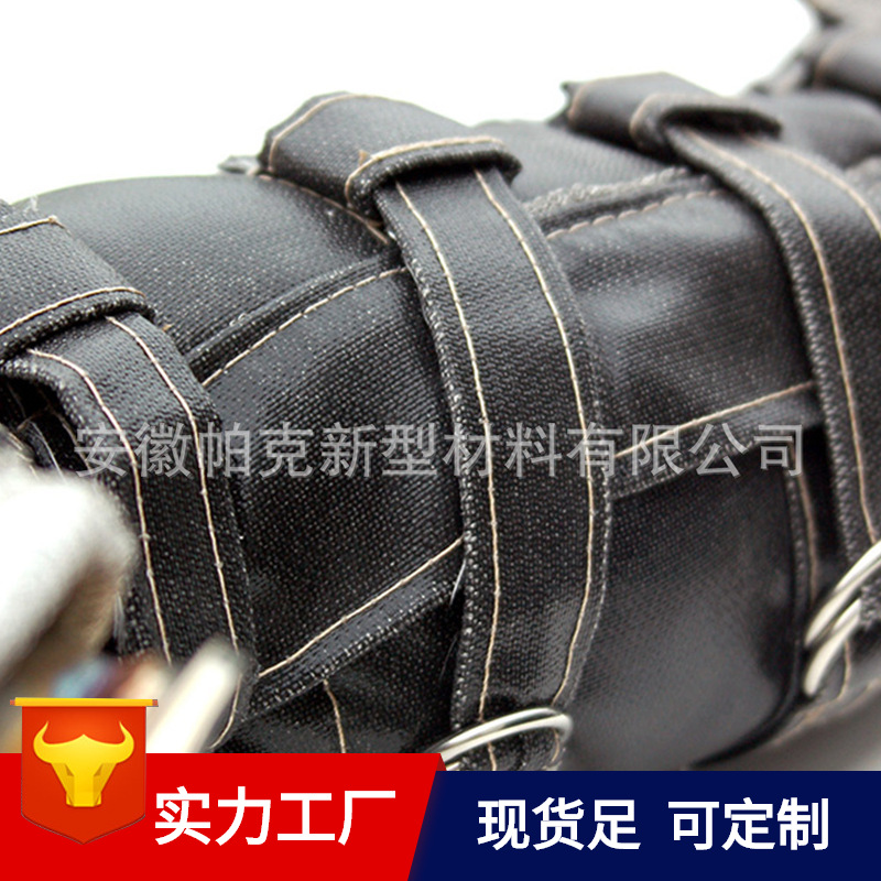铝箔玻璃纤维排气管隔热罩消音器隔热罩 排气管防火棉保温缠绕布