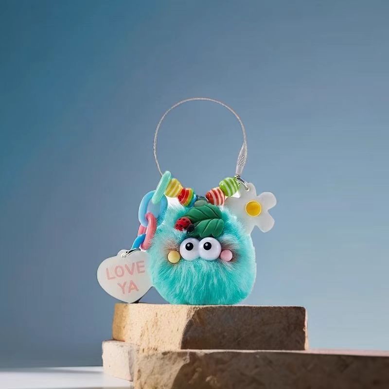 Blush lindo bolsas de peluche bolsas colgantes llaveros de automóviles mochilas colgantes pequeños fabricantes de regalos