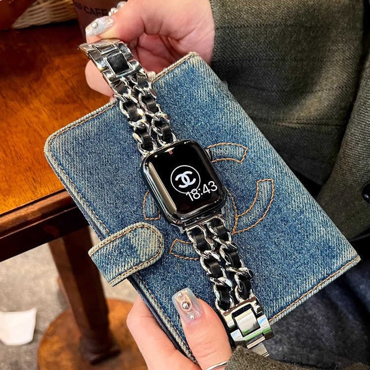 Suitable for Huawei Gt5 Watch Strap Fit3/2/1 Generation Watch Women's Small Fragrance Metal Women's Summer Model