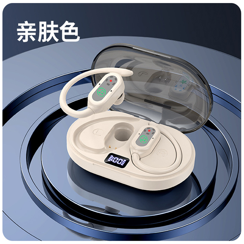 Nuevo auricular Bluetooth inalámbrico transfronterizo R16 de duración de la batería ultralarga, deportes, carrera, orejas colgantes impermeables y con reducción de ruido, orejas bluetooth