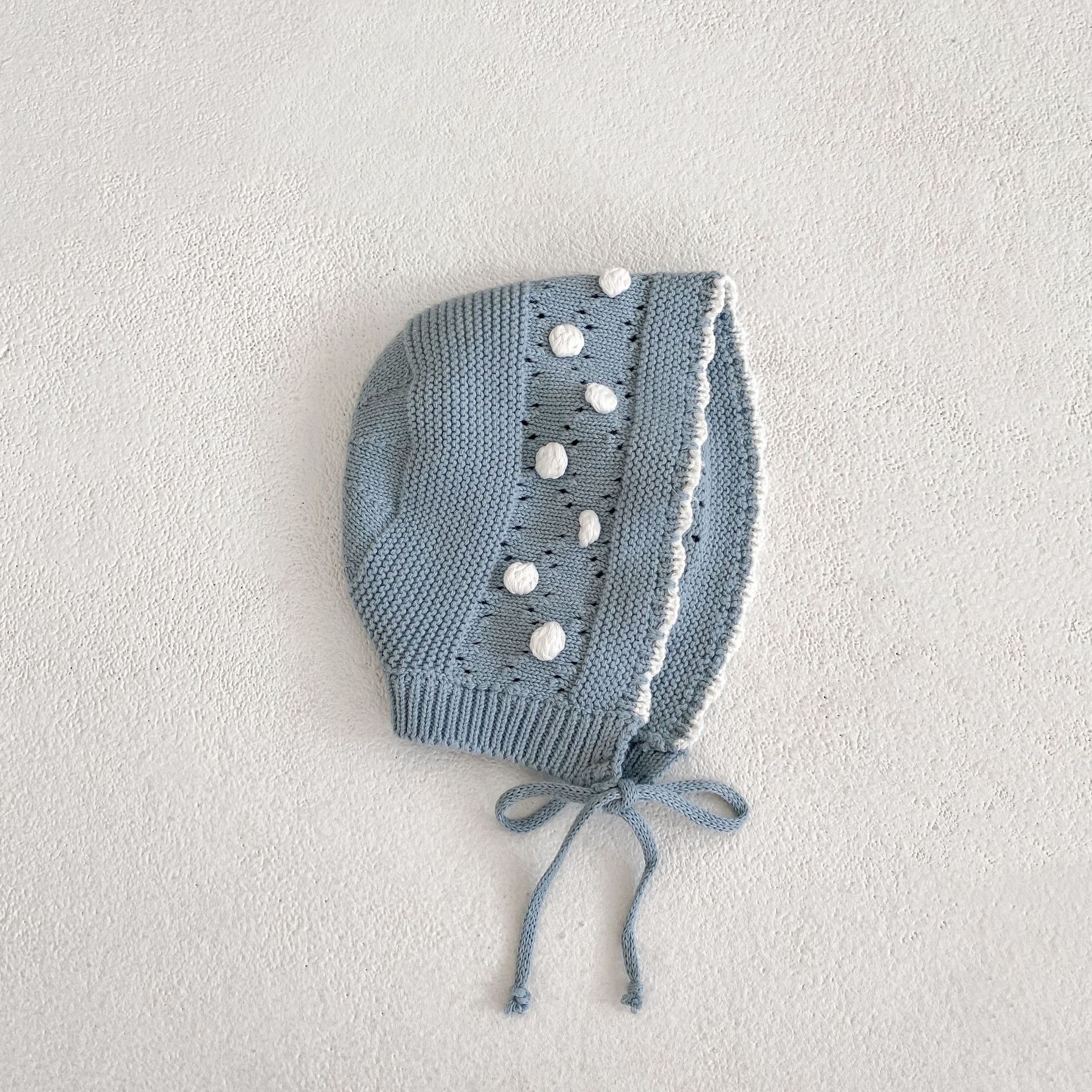 Vestiti autunnali per bambine, in pizzo, fatti a mano, a maniche lunghe, con colletto rotondo, Ha Yi, con sacchetto e cappello opzionale._voghion.com