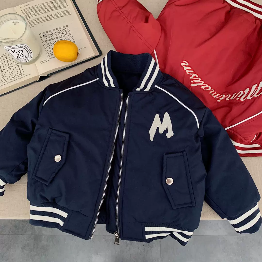 儿童棉衣外套2025冬季新款童装男童女童重工刺绣加厚保暖宝宝棉服