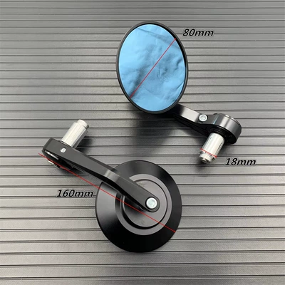 Motorcycle rearview mirror, 22mm Universal Scooter Electric