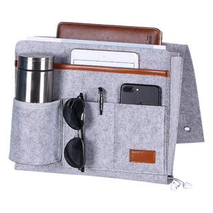 Felt Bedside Hanging Bag Student Dormitory Bedside Storage Bag Simple Modern Felt Storage Bag