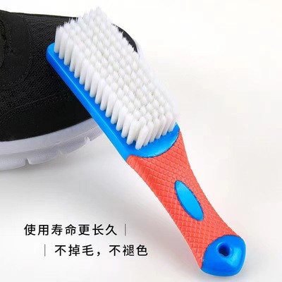 fashion Nanometer Long handle Soft brush multi-function clean Clothes brush Shoe brush household Simplicity White shoes clean brush