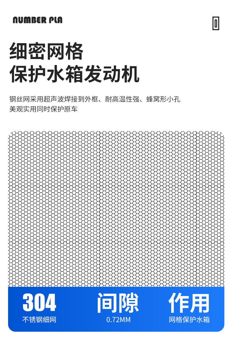 Cross-Border Wholesale of Accessories for the New Version of Tesla Model Y/3 Insect-Proof Net and Air Conditioning Inlet Protective Cover