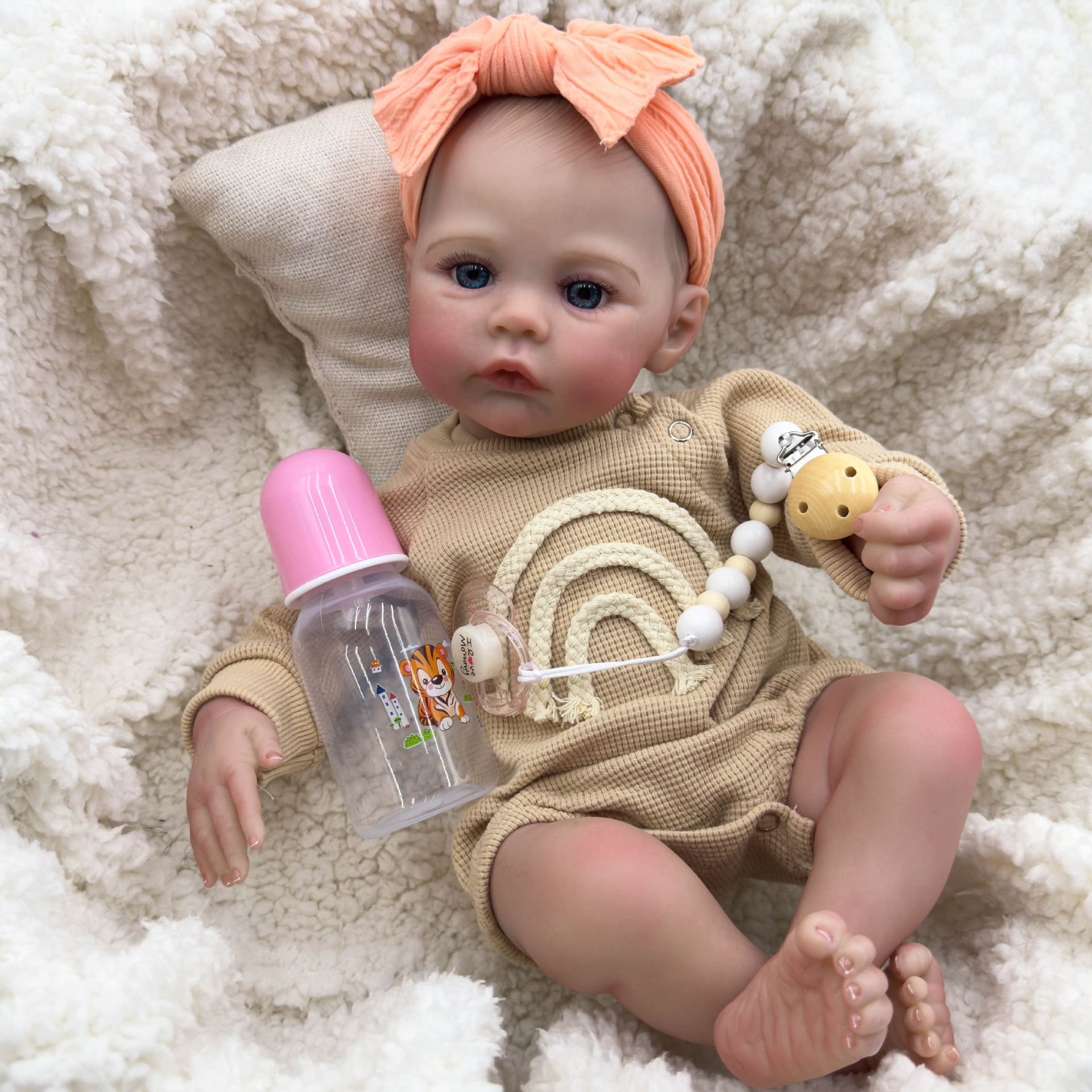 Muñeca de simulación de 49 cm Meadow hecha a mano 3D piel de filamento de sangre venosa visible fuente de comercio electrónico transfronterizo