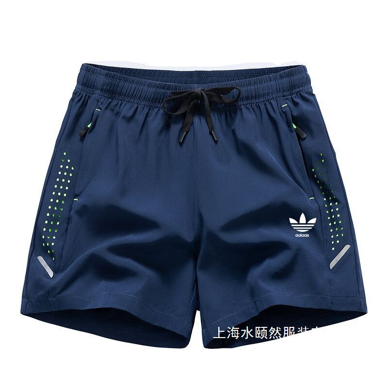 Clover Ice Silk Shorts for Men, New Summer Style, Quick-Dry, Comfortable, Breathable, Large Size, Wholesale