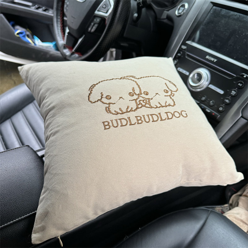 Car Pillow, Lumbar Support, Four-Piece Set, Seat Pillow, Neck Pillow, Back Cushion, Car Accessories, Cute Cartoon Design