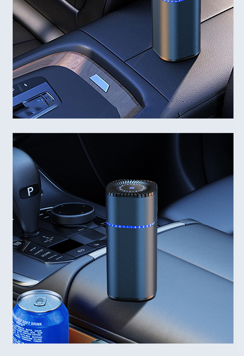 Cup Holder Car Air Purifier Car Formaldehyde Removal New Car Odor Removal Car Ozone Car Sterilization