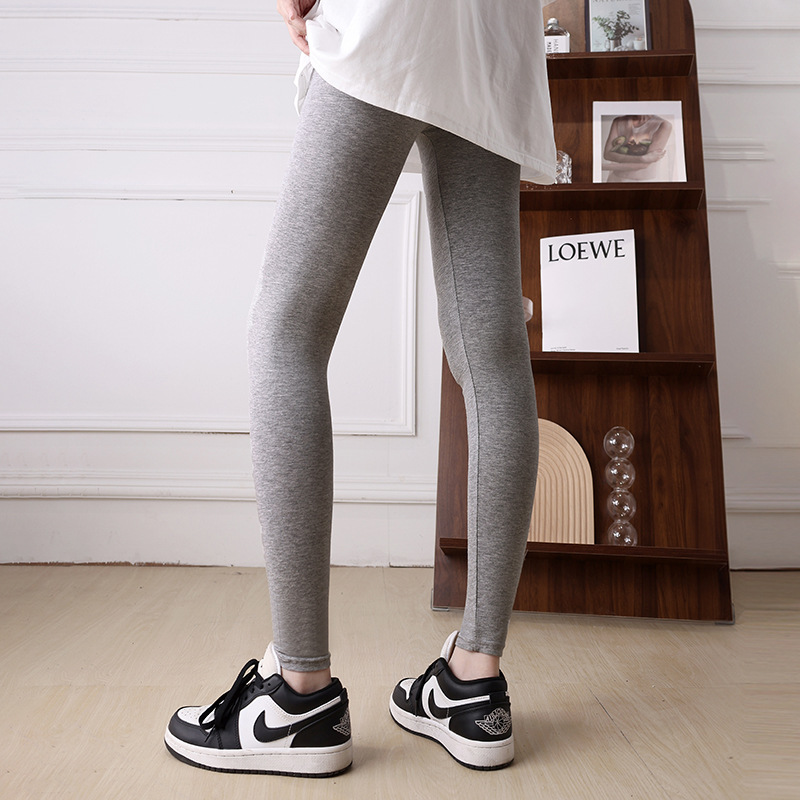 Pantalones de seguridad modal para mujer, tres puntos, uso externo de verano, leggings de gran tamaño, gruesos mm, cinco puntos y siete puntos, estilo delgado, anti-desgaste
