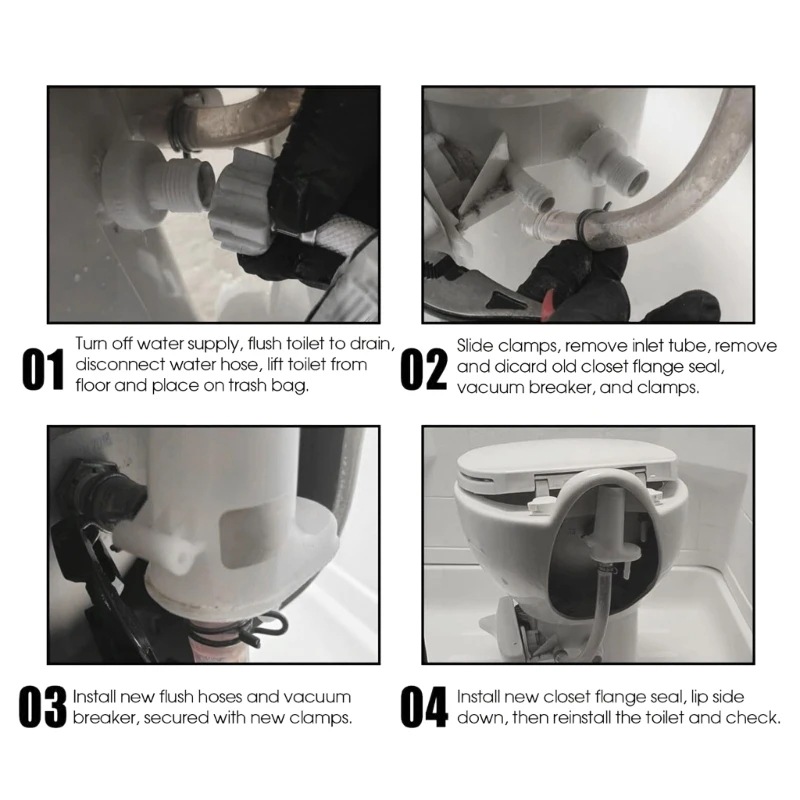 New Upgrade 34122 Rv Toilet Water Valve Replacement Accessories Rv Toilet Water Valve Module