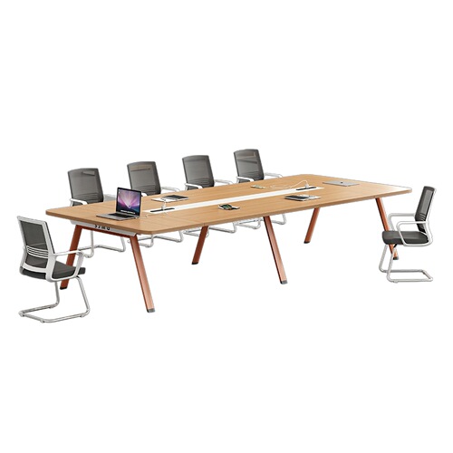 Office conference table long table minimalist modern meeting room training workbench long bar small negotiation table chair set