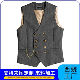 男式西服套装;男式西装马甲;男式商务西服