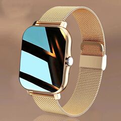 外贸版智能手表彩屏计步睡眠监测通话可充电ios通用smartwatch